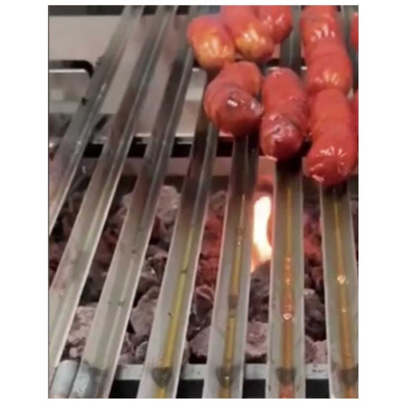 Barbacoa de 120 con parrillas vascas. B-120+MPV 5-4. QW