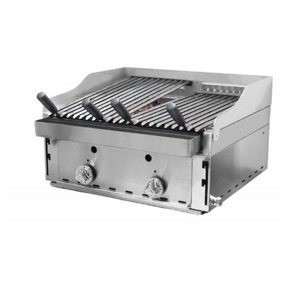 Barbacoa de 60 con parrillas vascas B-60+MPV 5-2 QW
