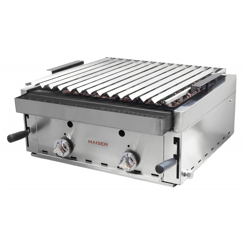 Barbacoa elevable de 60 parrilla acero inoxidable B-60X 2-4 QW