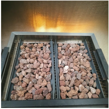 Barbacoa de 60 con parrillas vascas B-60+MPV 5-2 QW