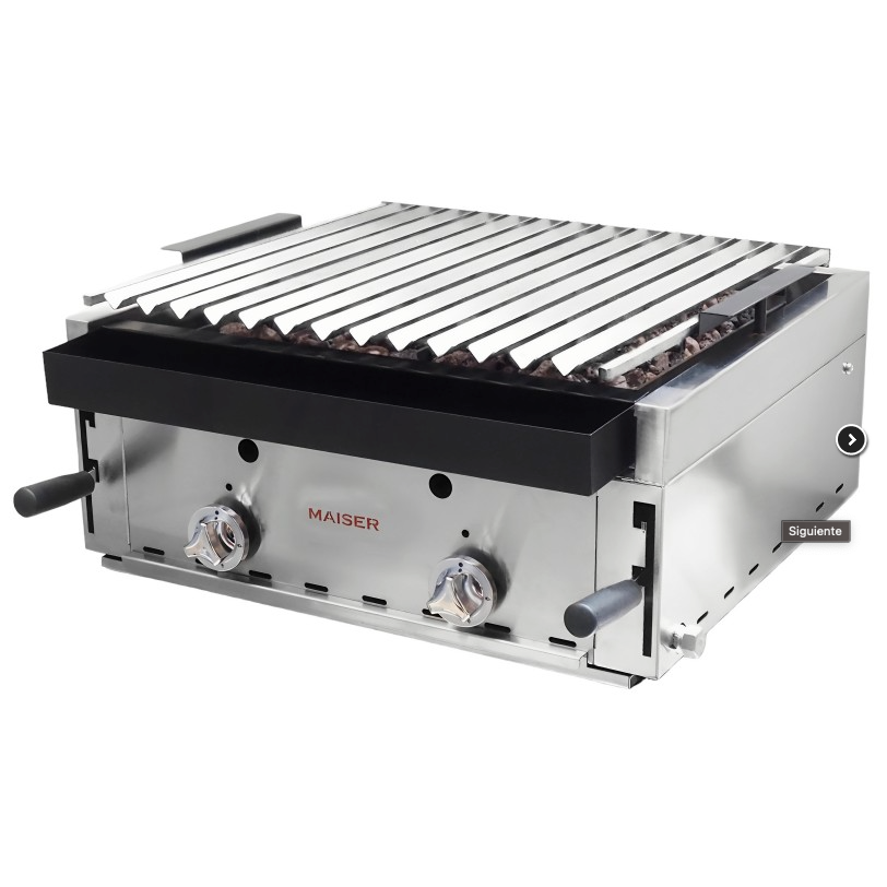 Barbacoa elevable de 60 parrilla acero inoxidable B-60X 2-4 QW