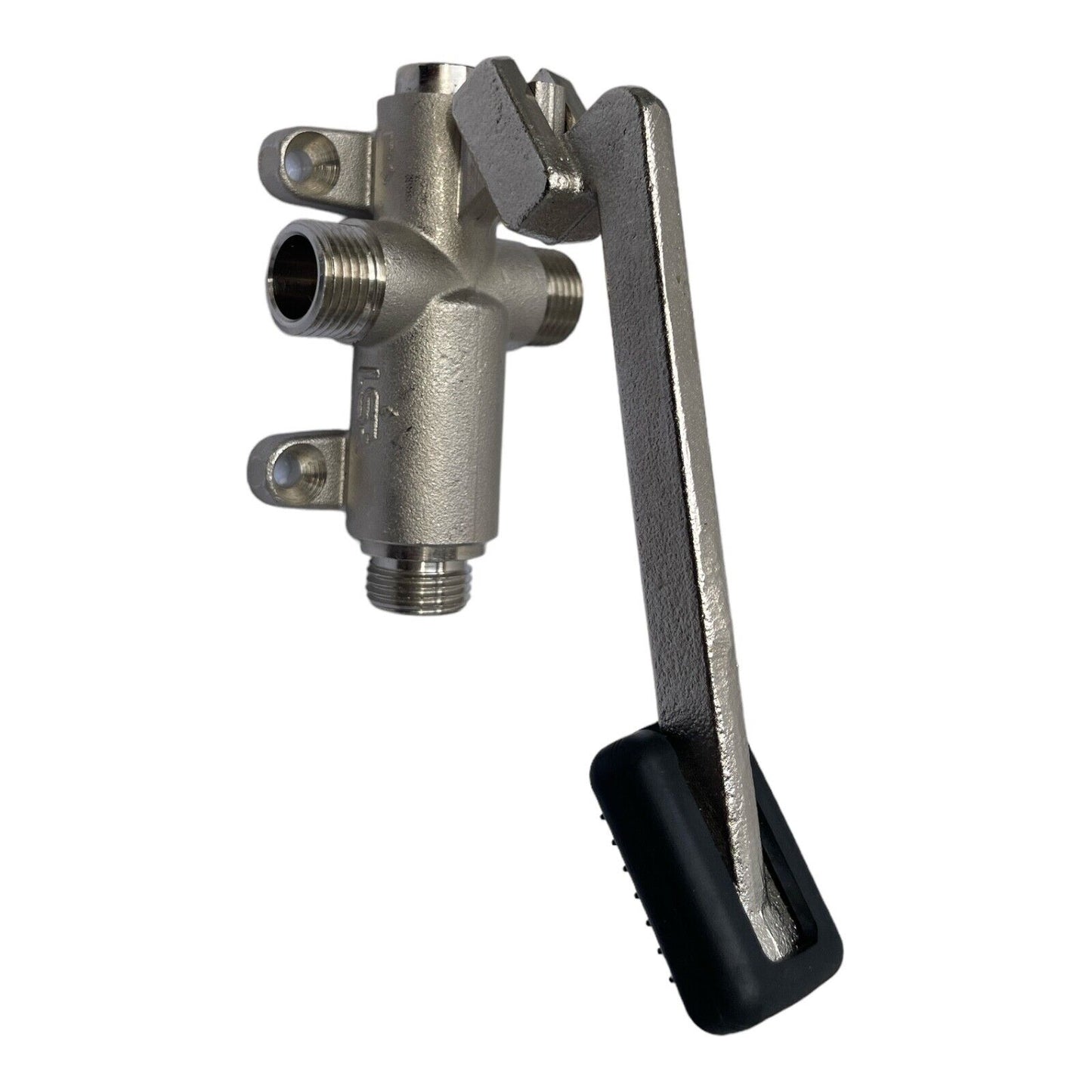 Grifo Pedal Automezclador de 2 Aguas - Modelo Económico - Montaje a Suelo.