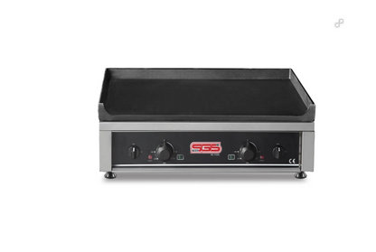 Plancha Eléctrica Profesional de Acero Inoxidable - 72x55x26 cm