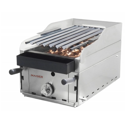 Barbacoa elevable de 35 Parrilla Inoxidable B-35X 1-2 QW