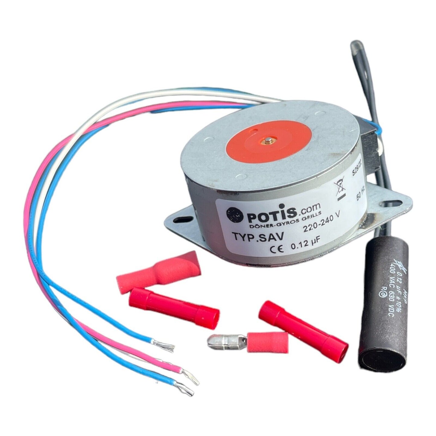 Bobina de Motor para Potis Döner - Recambio Original de 230V 50Hz