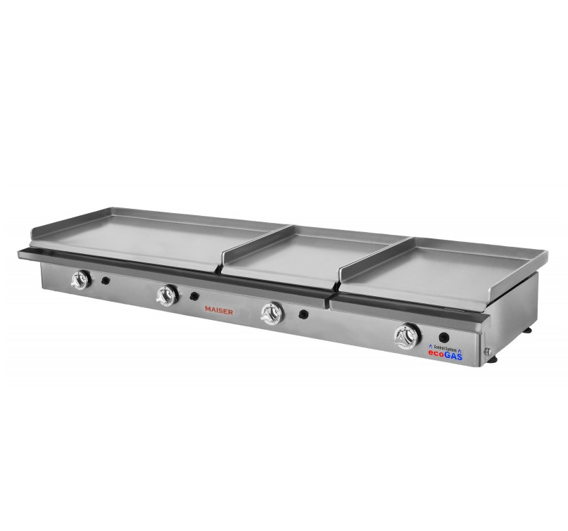 Planchas a Gas Ecogaz Acero Laminado- Varias Opciones de Configuració