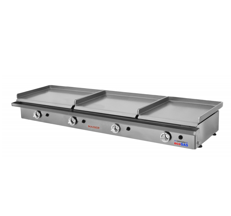 Planchas a Gas Ecogaz Acero Laminado- Varias Opciones de Configuració