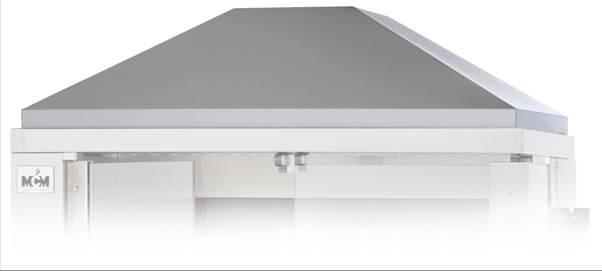 Campana invertida con plenum interno