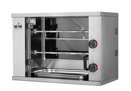 Asador Mini Eléctrico 2 Espadas 6 Pollos  MN2E MCM