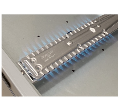 Plancha gas triple placa cromo duro 1 de 80 y 2 de 40- PKR844KR