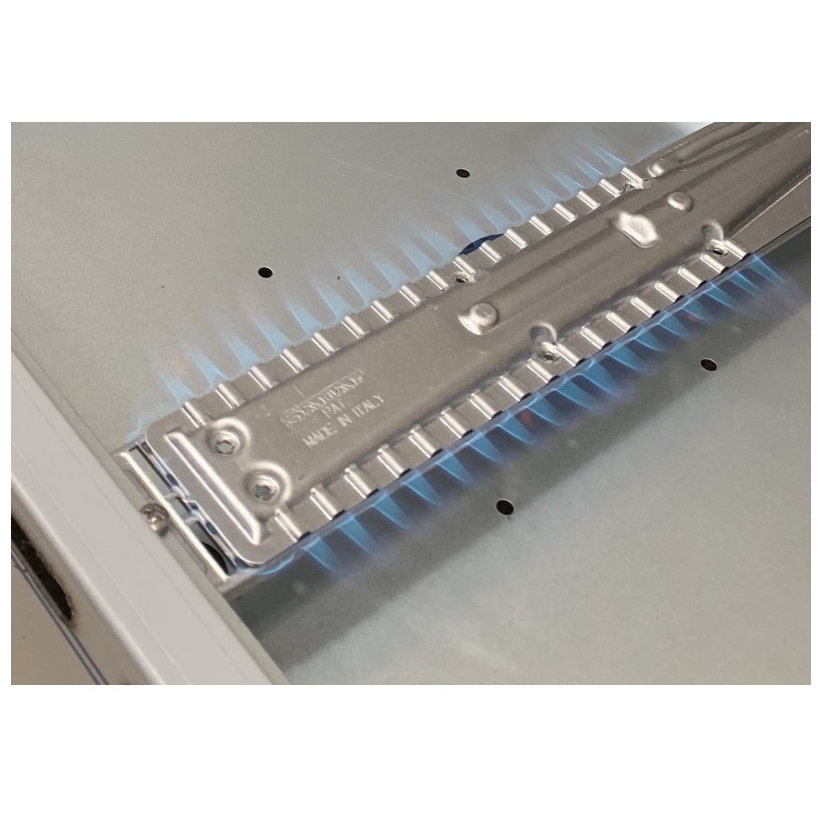 Plancha gas 60 cromo duro + 40 frankfurt- PKR6FRK4