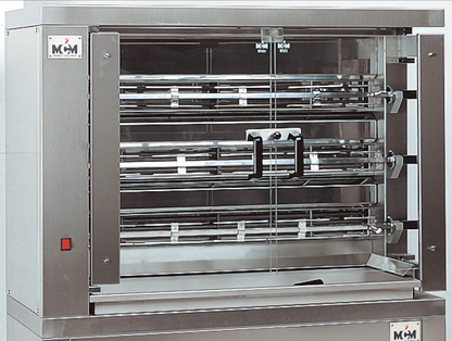 Asador de Pollos Vertical Eléctrico 3 Espadas 18 Pollos 3EE/3EEN MCM