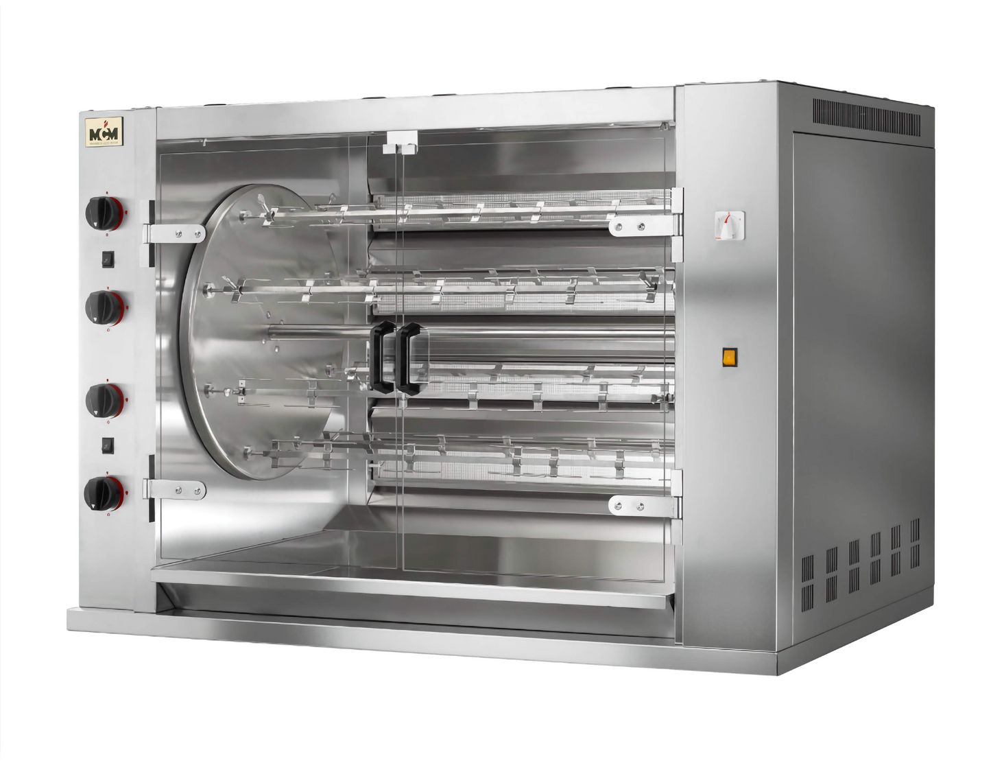 Asador de Pollo Planetario a Gas 8 Espadas 48 Pollos 8MRD MCM