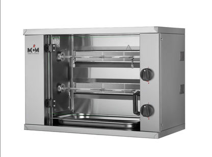 Asador Mini a Gas 2 Espadas 6 Pollos MN2G MCM